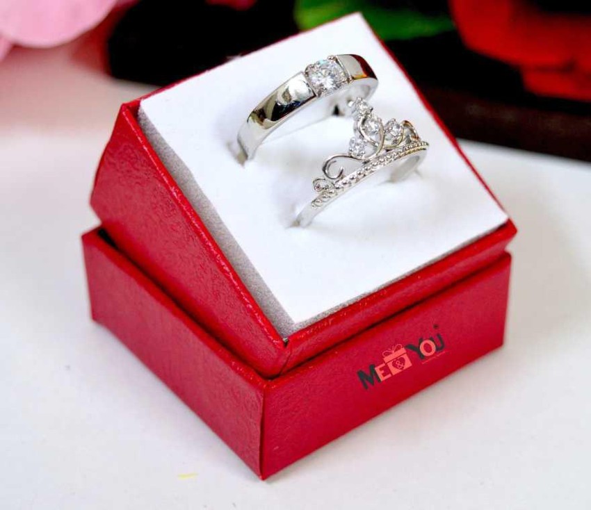 King Queen Couple Ring for lovers Gift for girlfriend Boyfriend, Gift for  Wife Best gift for your love
