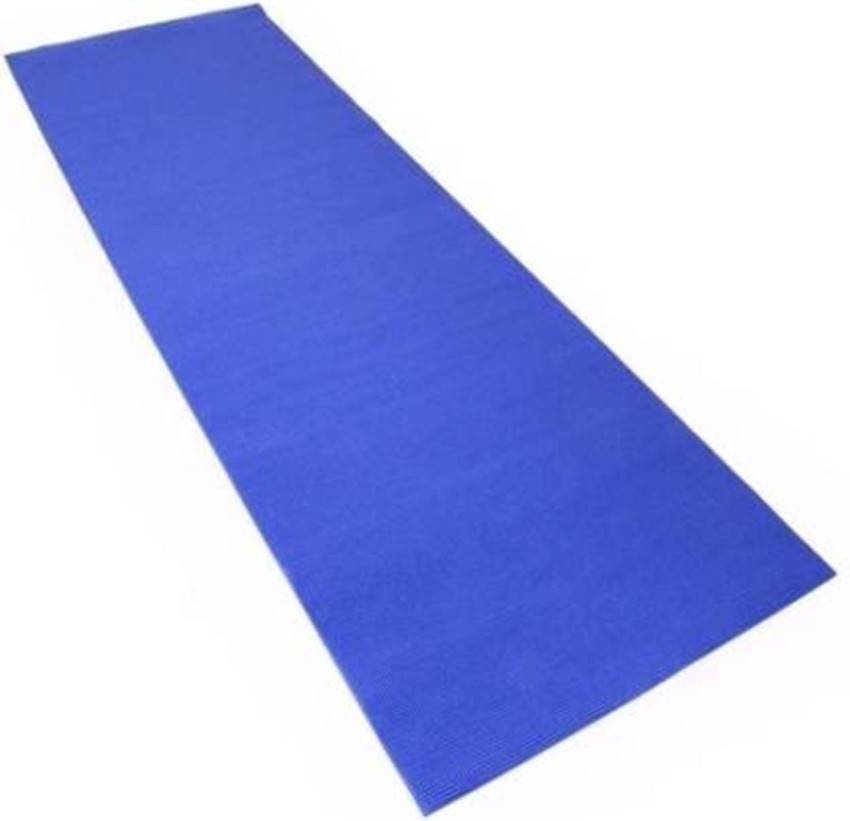 Renew Yoga Mat, Solid Blue, 3-mm