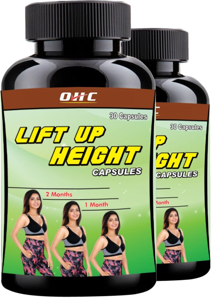 OHC Lift Up Height Capsules Height Increase Supplement (Pack of 2) (60  Capsules) Price in India Buy OHC Lift Up Height Capsules Height  Increase Supplement (Pack of 2) (60 Capsules) online at