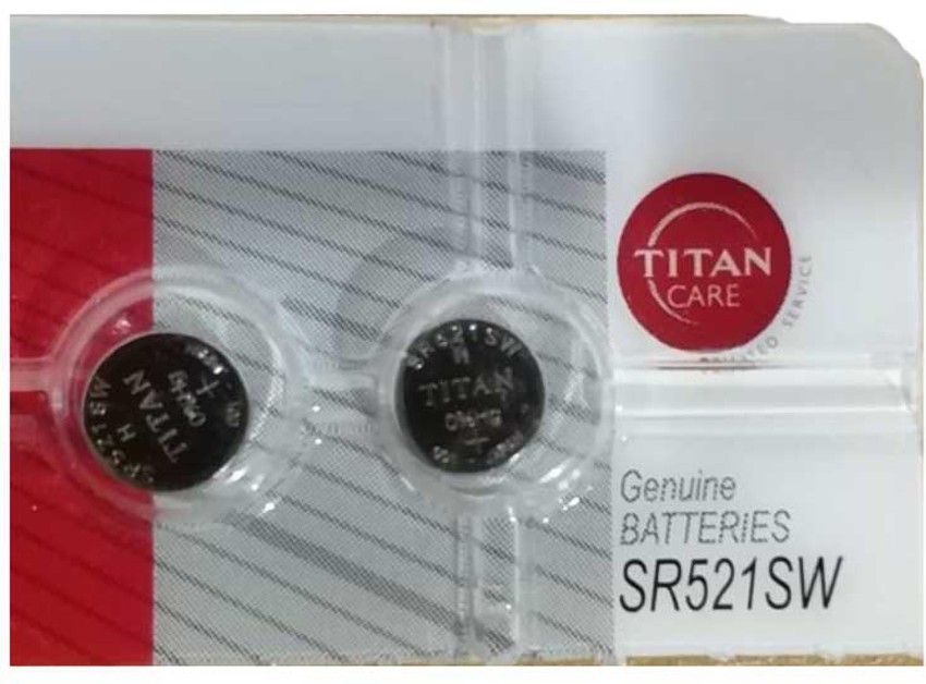 Titan button 2025 cell price