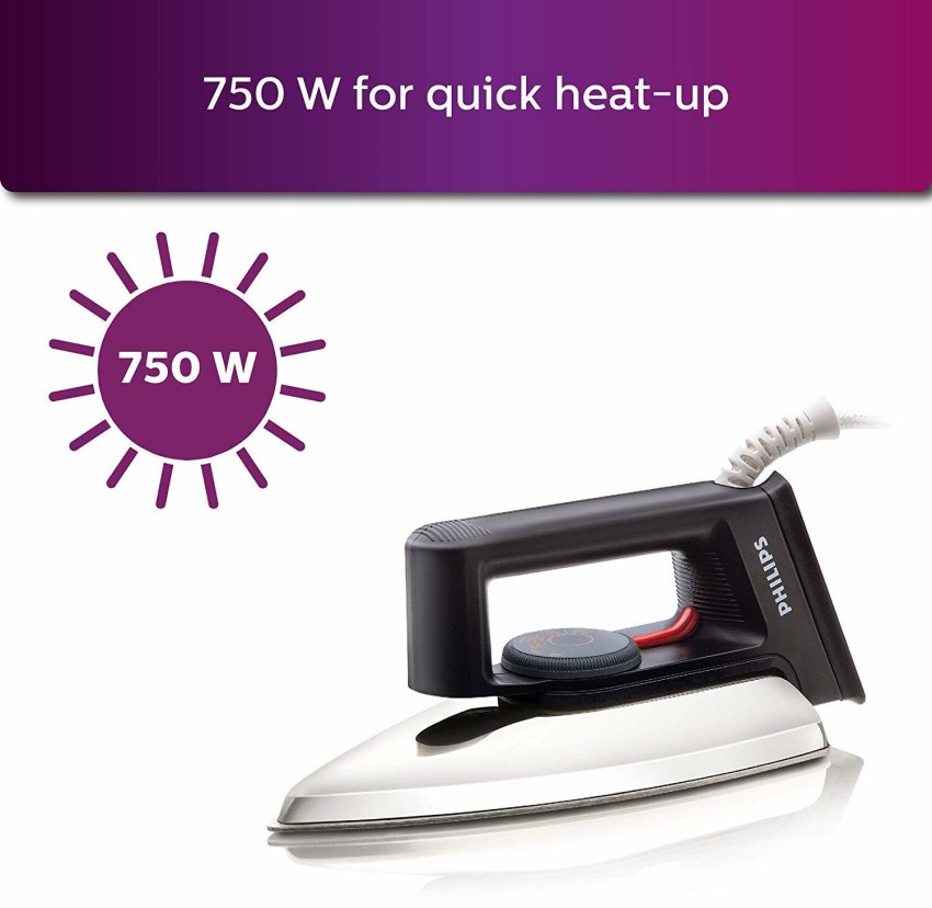 Philips classic dry store iron 750 watt