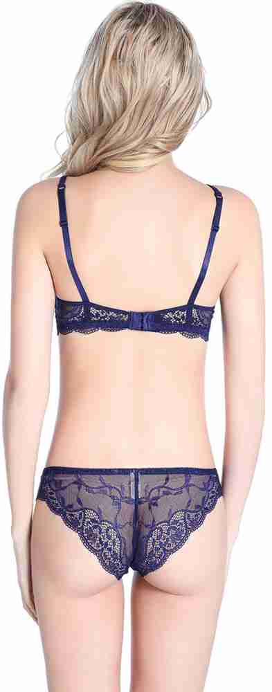 Buy online Set Of 2 Laced Bra & Panty Set from lingerie for Women by  Friskers for ₹839 at 65% off