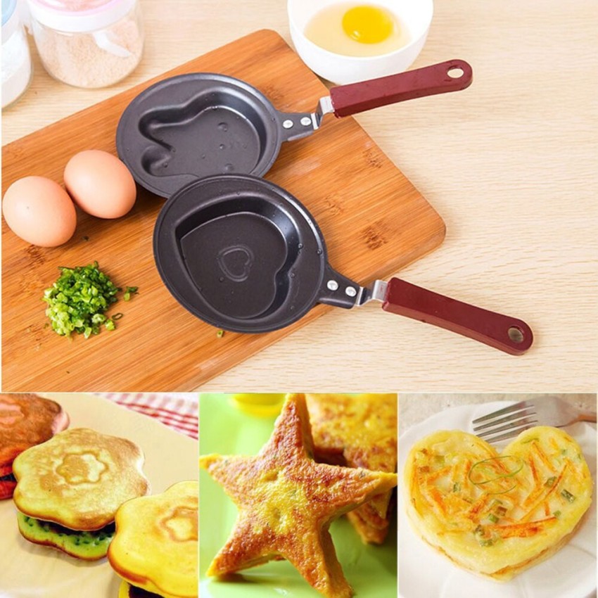 12cm Mini Frying Pan Stainless Steel Non Stick Breakfast Pot