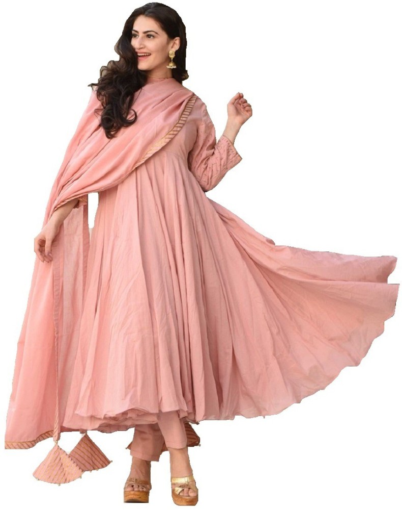 Anarkali dress deals in flipkart