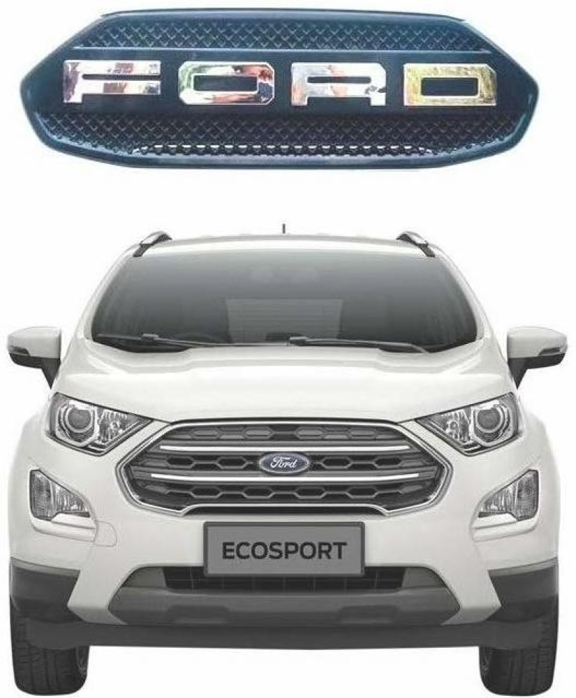 IMMUTABLE 35 _RME_Front Grill for Ford Ecosport 2018 Onwards Front Grill -  Alpha Letters- CHROME Ford Ecosport new Car Grill Cover Price in India - Buy  IMMUTABLE 35 _RME_Front Grill for Ford