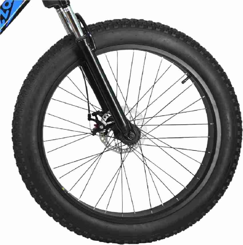 Mustang Thunder Fat Boy Bike For Adults Black 26 T Fat Tyre Cycle