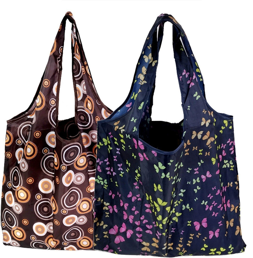 ELIOS Designer Pattern Reusable and Foldable Shopping Bag Tote