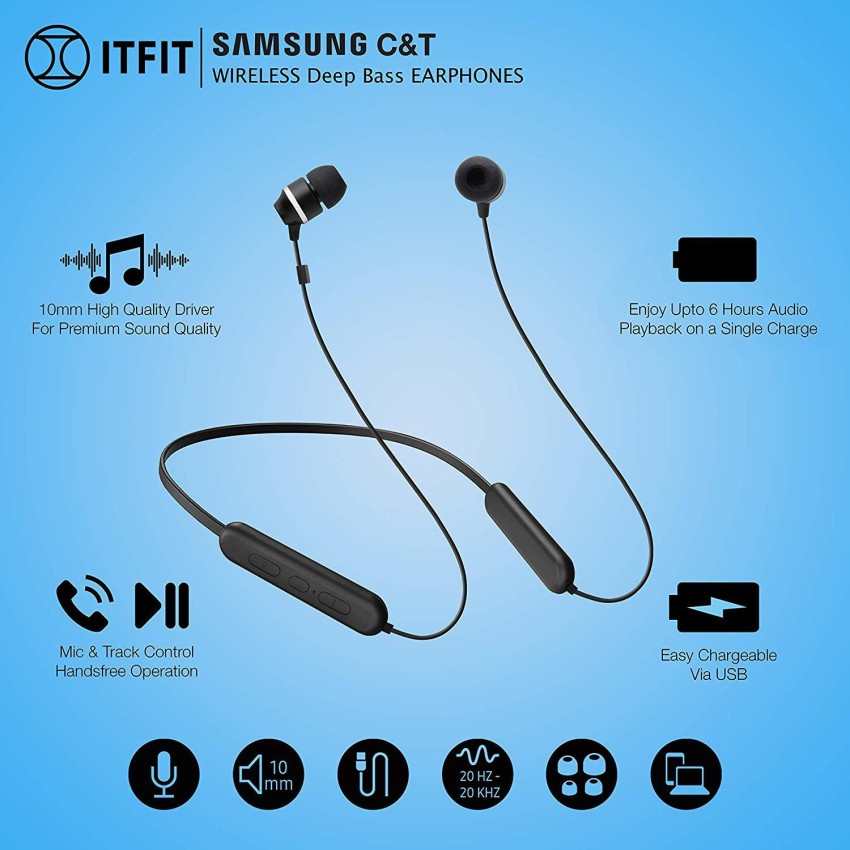 Samsung c&t itfit 2025 bluetooth wireless earphone review