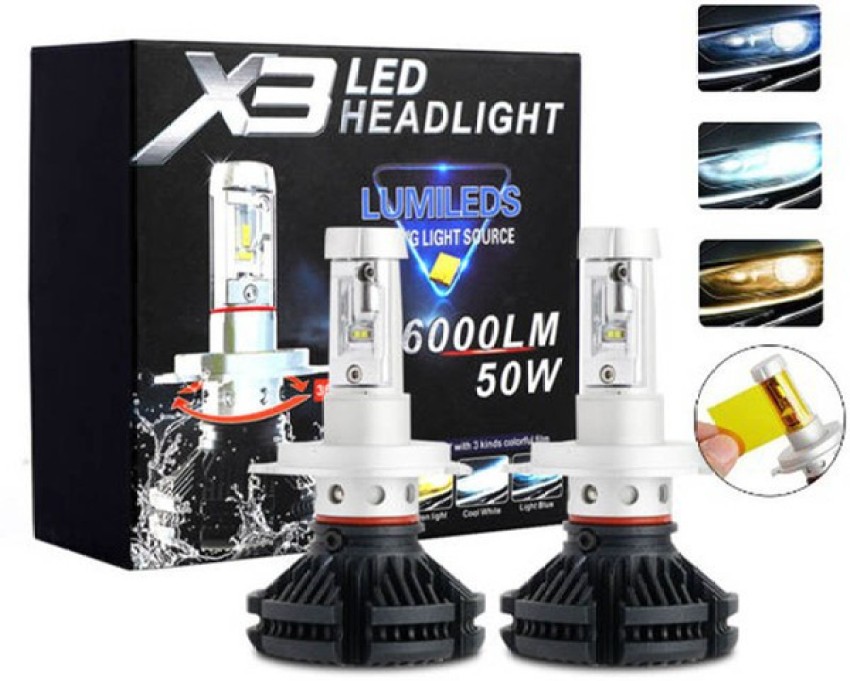 X3 led store headlight 6000lm 50w