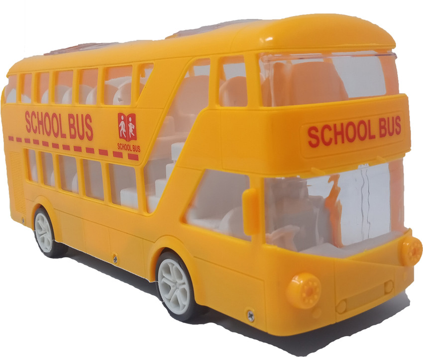 Yellow sales bus toy