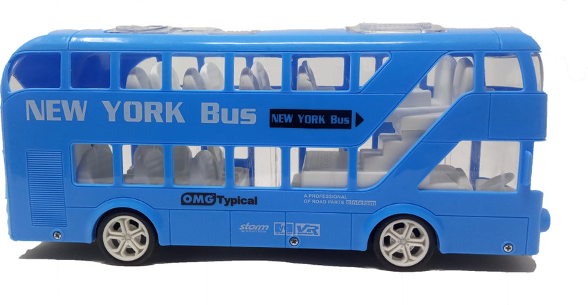 big blue bus toy