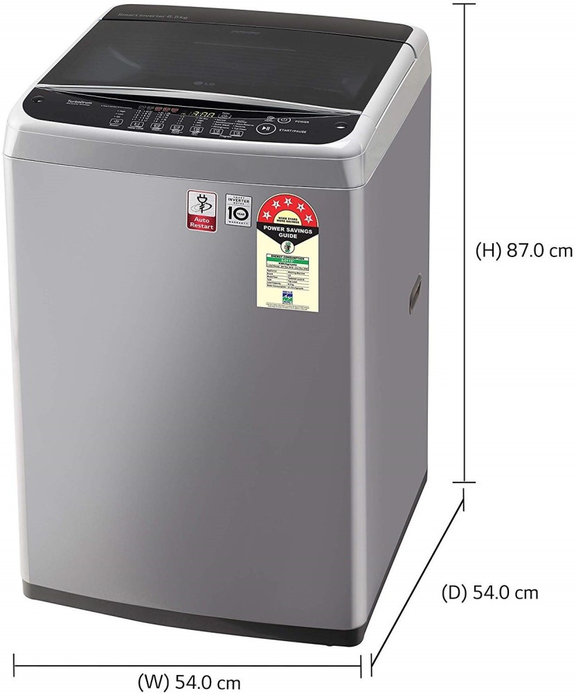 Lg turbo drum 6.5 deals kg washing machine