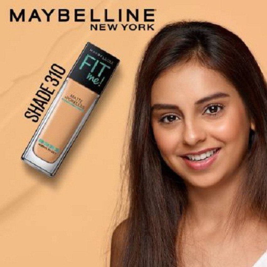 Maybelline Fit Me Matte + Poreless Liquid Foundation 310 Sun Beige