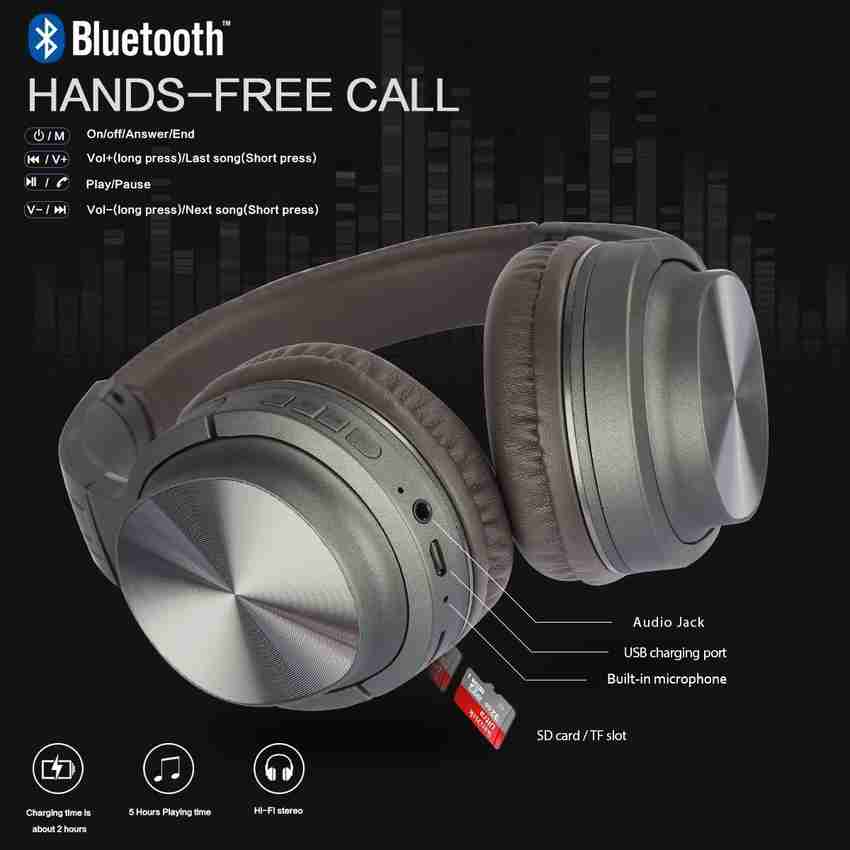 Audífonos bluetooth diadema sony extra bass xb400by fm sd 2025