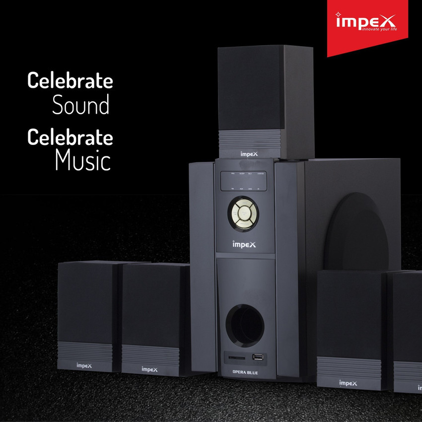 Impex home theatre hotsell 5.1 opera blue