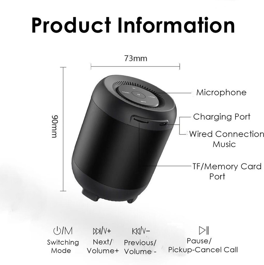 Atom store bluetooth speaker