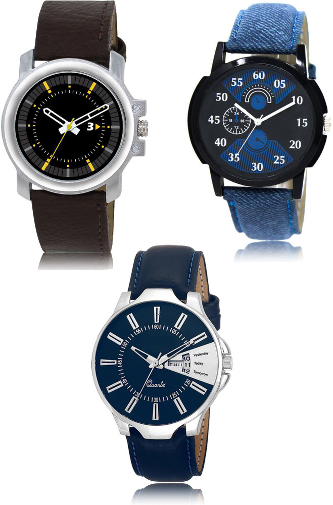REMIXON New latest Designer Combo of 3 Analog Watch For Men Buy REMIXON New latest Designer Combo of 3 Analog Watch For Men 44 02 23 Online at Best Prices in India Flipkart