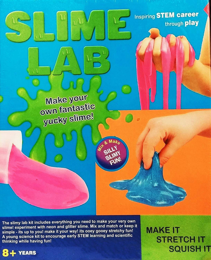 TrofT Slime Lab Kits for Kids Make Your Own Slime Putty 6 U Can Make Transparent Slime Lab Kits for Kids Make Your Own Slime Putty 6 U Can Make Transparent