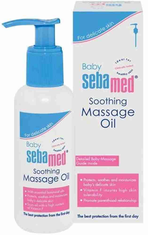 Sebamed soothing baby massage oil on sale
