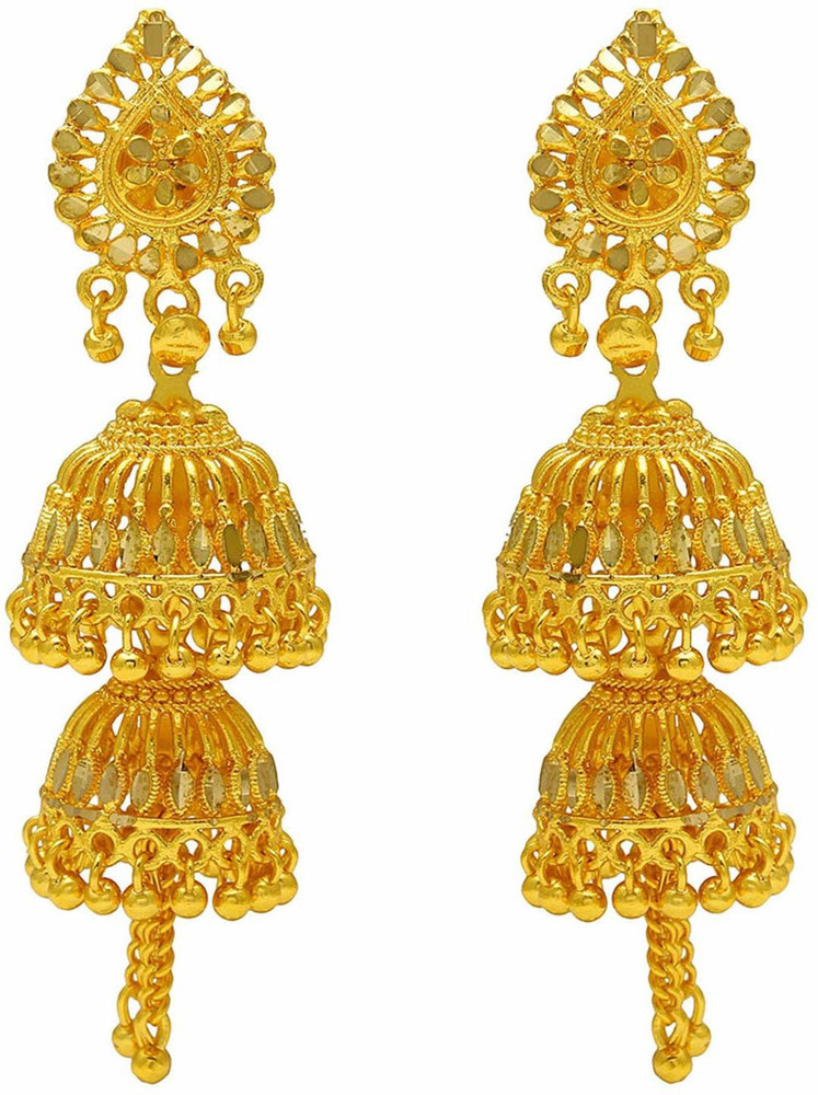 Jhumka gold pic new arrivals