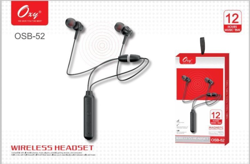 Oxycell bluetooth best sale earphones price