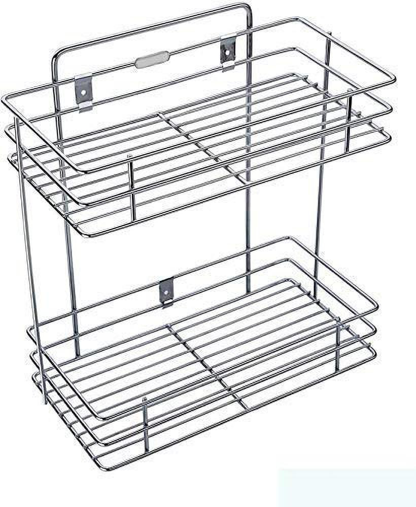 Stainless steel wall rack for kitchen 2025