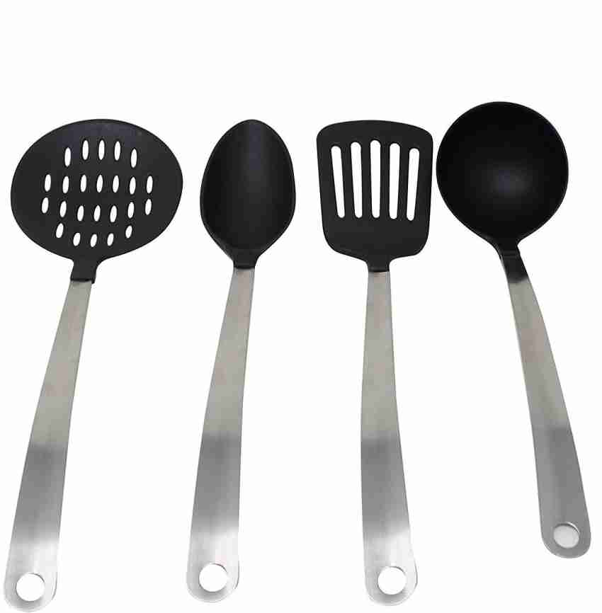 Kitchen Utensil Set 37-Piece Cooking Utensils Nylon and Stainless Steel Utensil  Set Nonstick Spatula Set