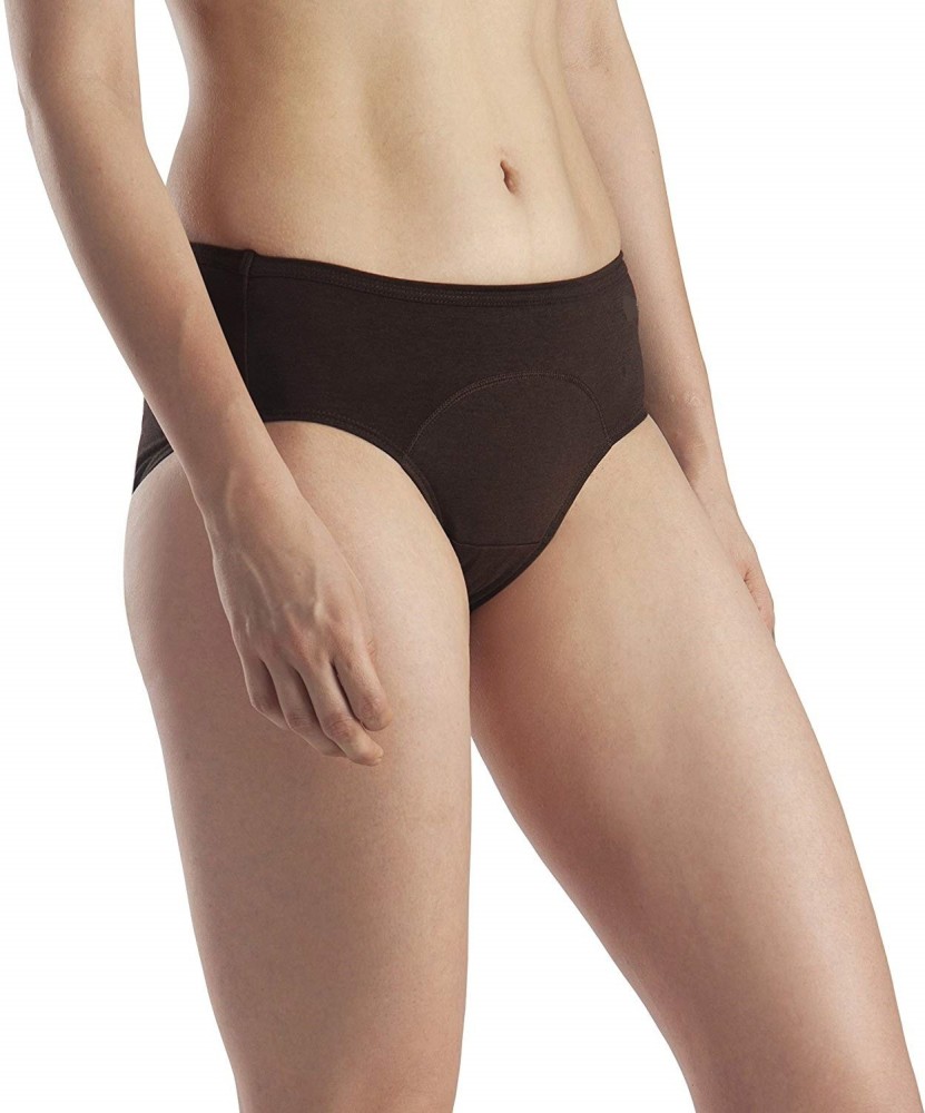 COMFORT LAYER Women Periods Brown Panty - Buy COMFORT LAYER Women Periods Brown  Panty Online at Best Prices in India