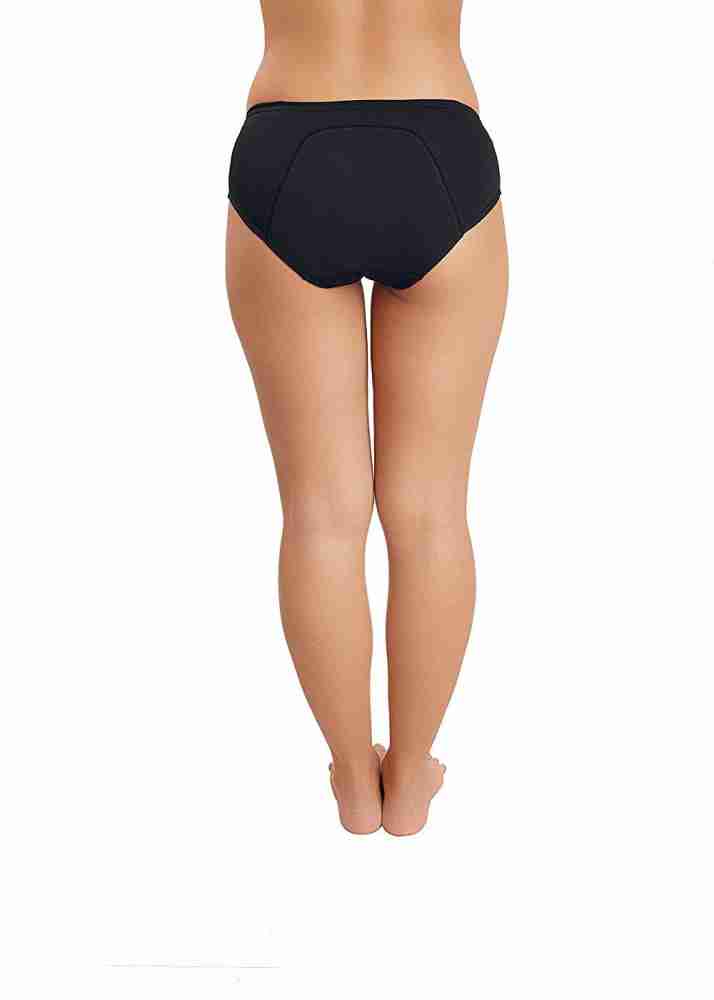 Superbottoms Women Periods Black Panty - Buy Superbottoms Women Periods  Black Panty Online at Best Prices in India