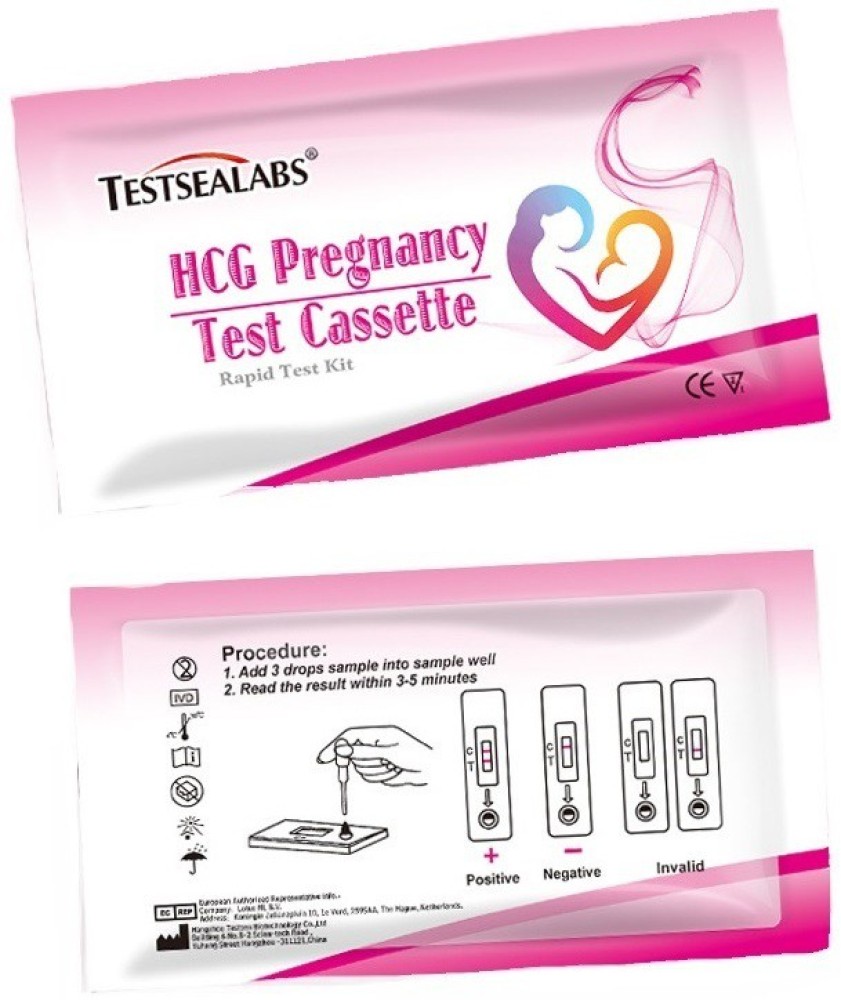 (2-Pack) Early Pregnancy Test Kit One Step Urine 99% Accuracy Result in 5min