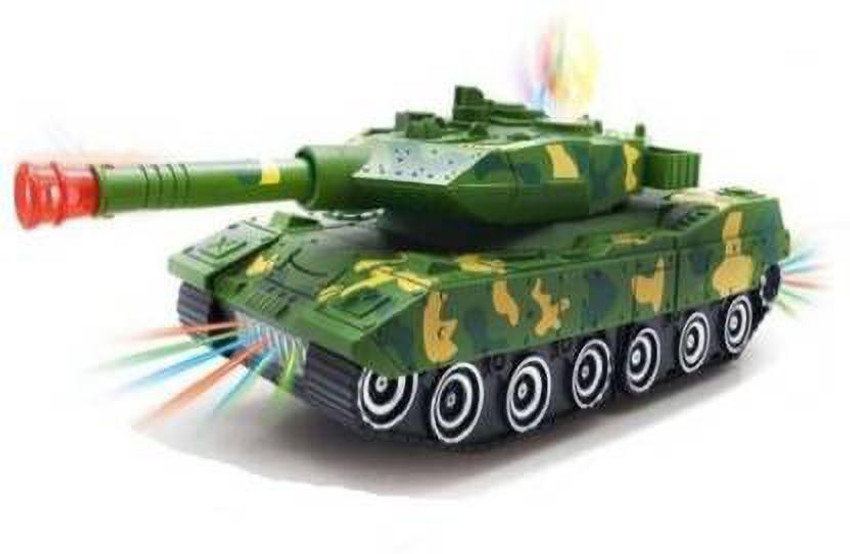 HANS Deformation Combat Tank Transformer Robot Toy with Light