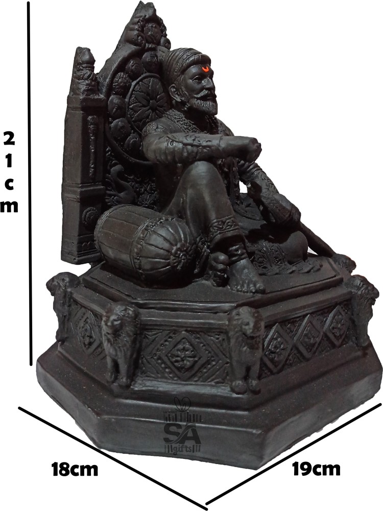 Chhatrapati Shivaji Maharaj Resin Sculpture Murti  Flickkerbox