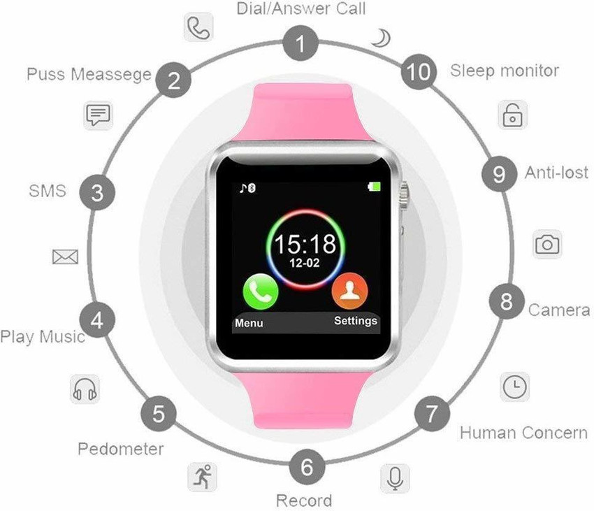 Shyloc a1 smart watch new arrivals