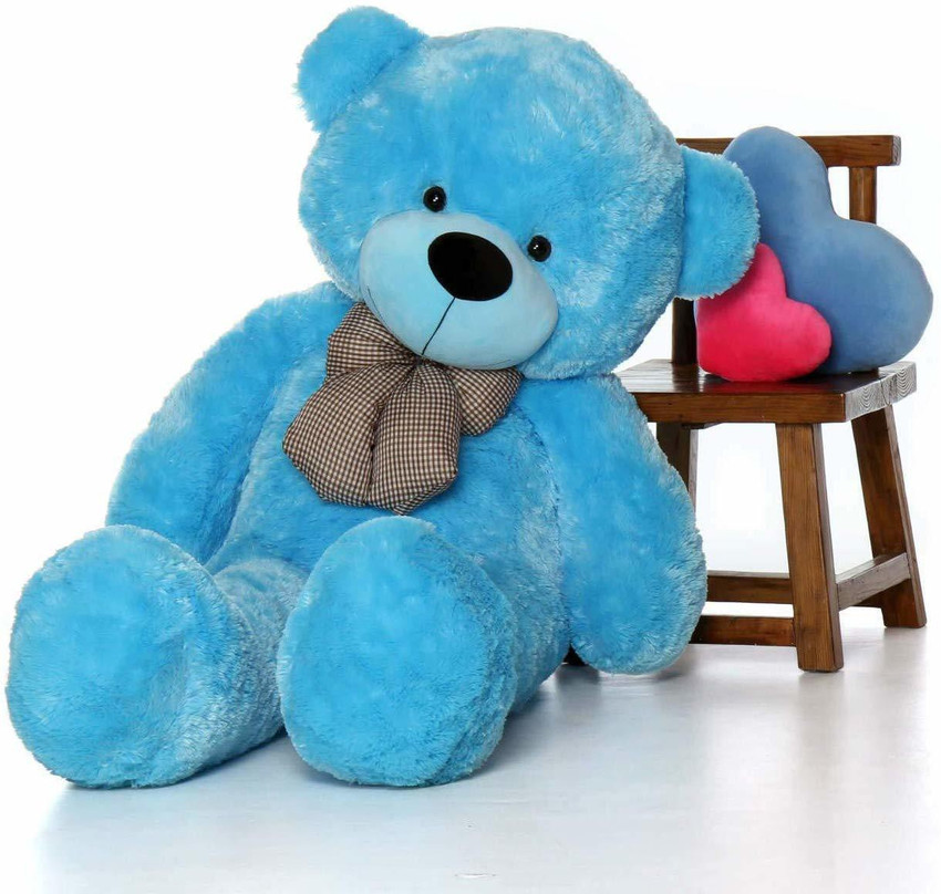 Blue stuffed bear top
