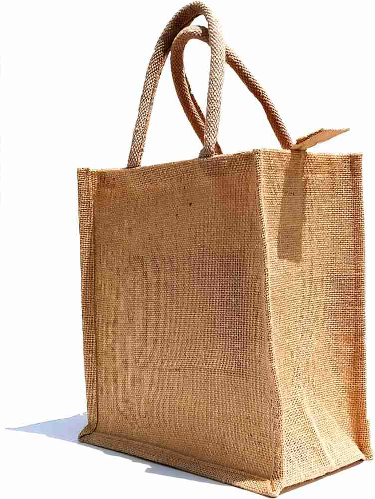 Kaycecay Jute Big Shopper bag Grocery Bag Price in India - Buy Kaycecay  Jute Big Shopper bag Grocery Bag online at