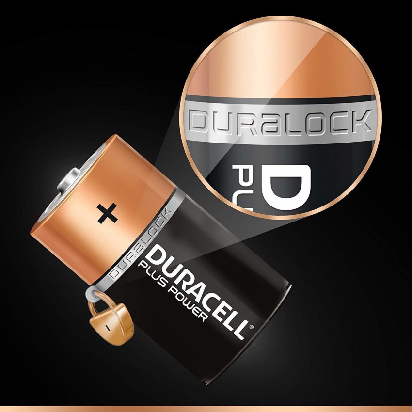 Duracell Batteries 2 x D Plus Power Battery Alkaline LR20 1.5V MN1300