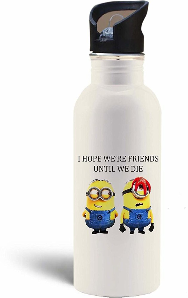 Shop Minions Printed Water Bottle Online