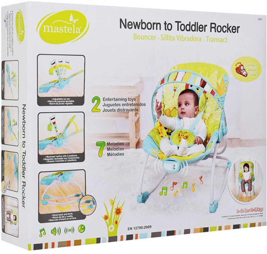 Newborn to hot sale toddler rocker mastela