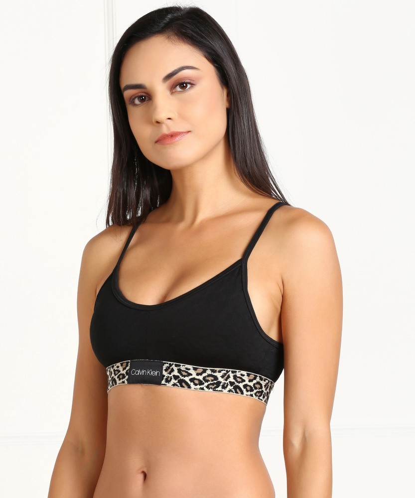 CALVIN KLEIN Pure Ribbed Unlined Bralette QF6438-100 – COLETTE MALL