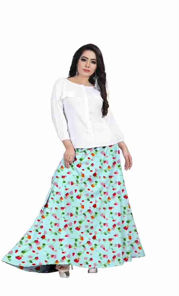 Long skirt with top on cheap flipkart