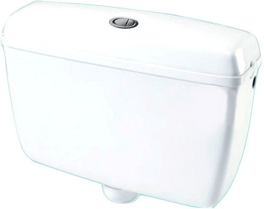 NEW WARE Push Type Toilet Flush Tank Slim and Sleek Dual Flush