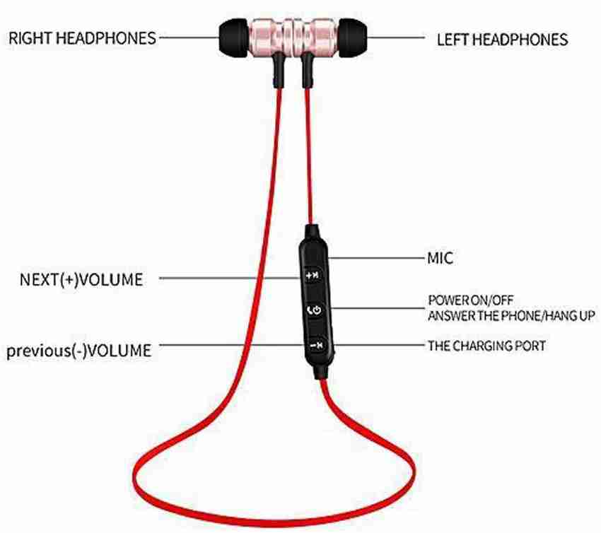 SBA999 A005 Magnet Wireless Earphone Compatible for Oppo R7Plus