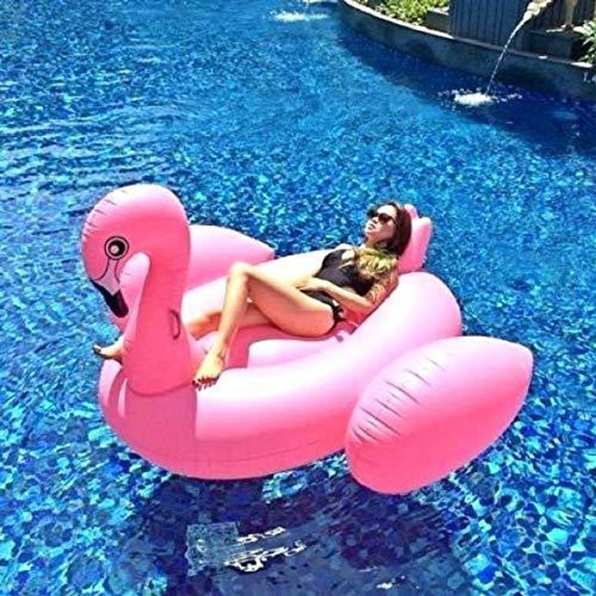 Giant store flamingo floaty