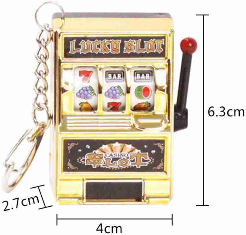 Keychain Toy Fruit Machine Slot Machine, Pendant Accessories