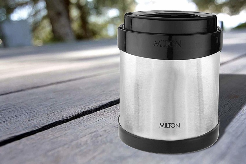 Milton Legend3 Lunch Box Tiffin Insulated Stainless Steel, Silver