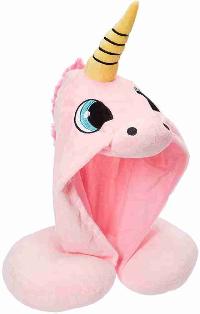 Unicorn neck deals pillow with hood