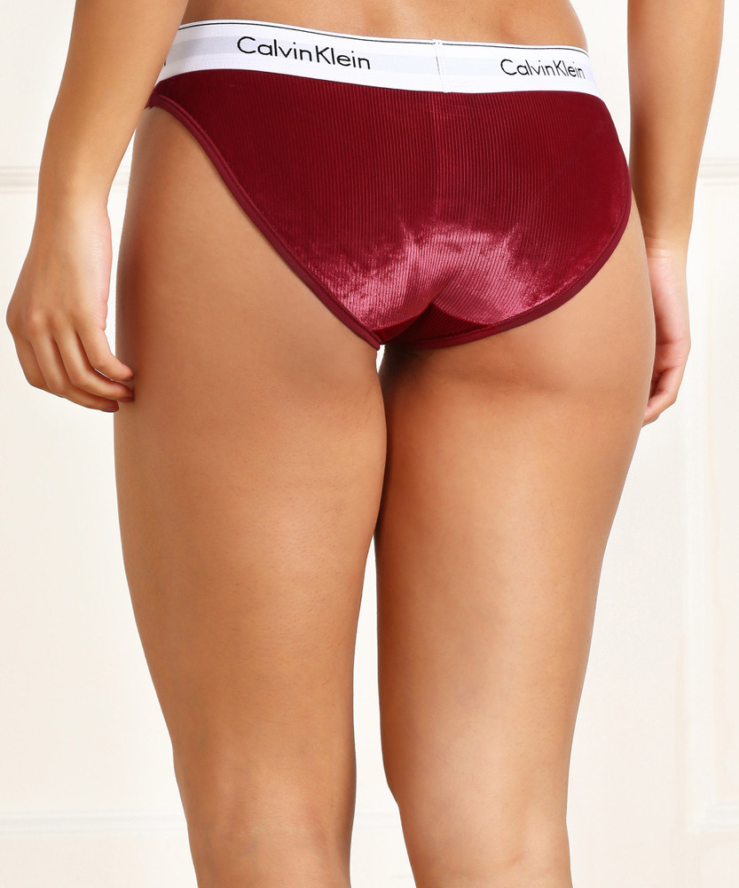 Calvin klein discount red velvet underwear
