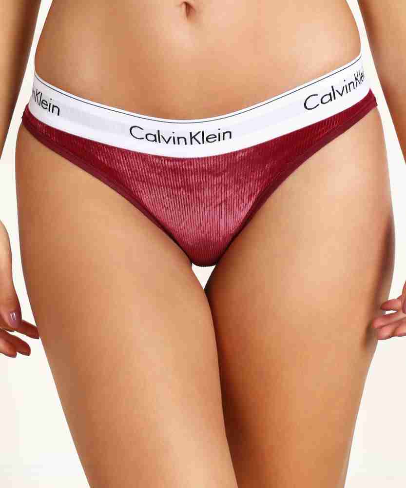 Calvin klein red panties hot sale