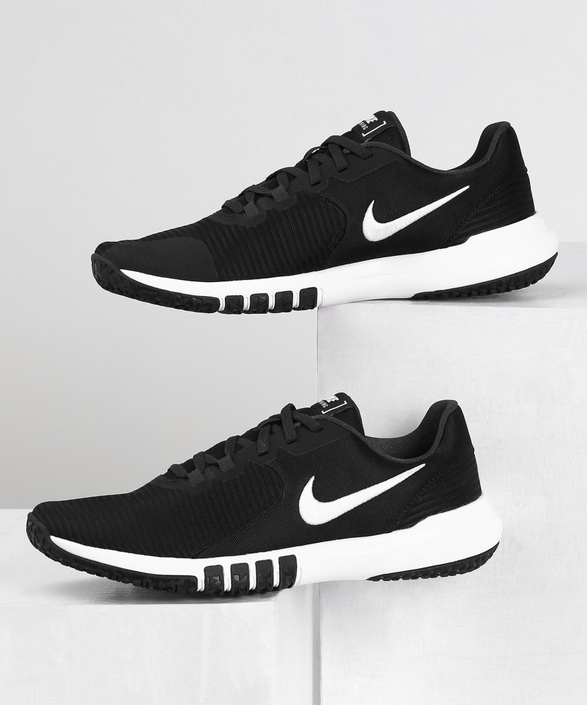 Nike training flex trainers in outlet black