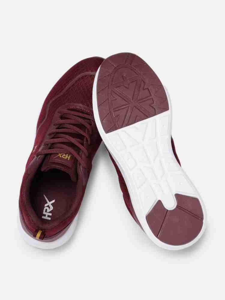 Womens burgundy running on sale shoes